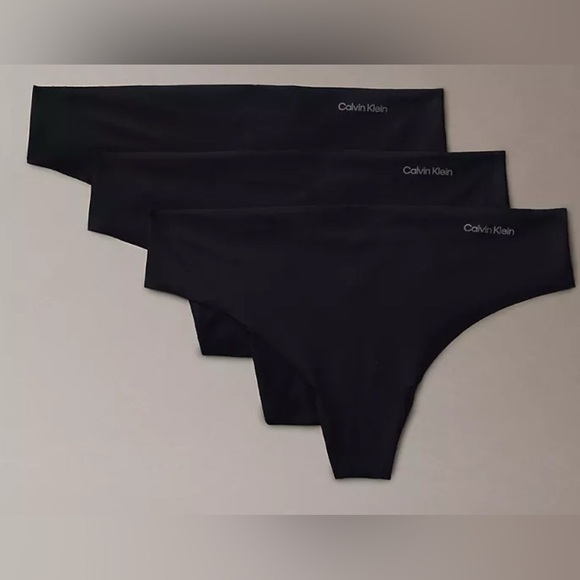 NNT Calvin Klein thong seamless lightweight slim comfy all day underwear panty L - Picture 1 of 2